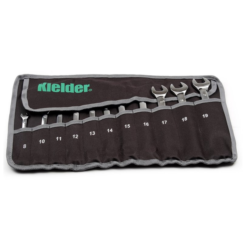 11 Piece Kielder Combination Spanner Set (KWT-209-01)