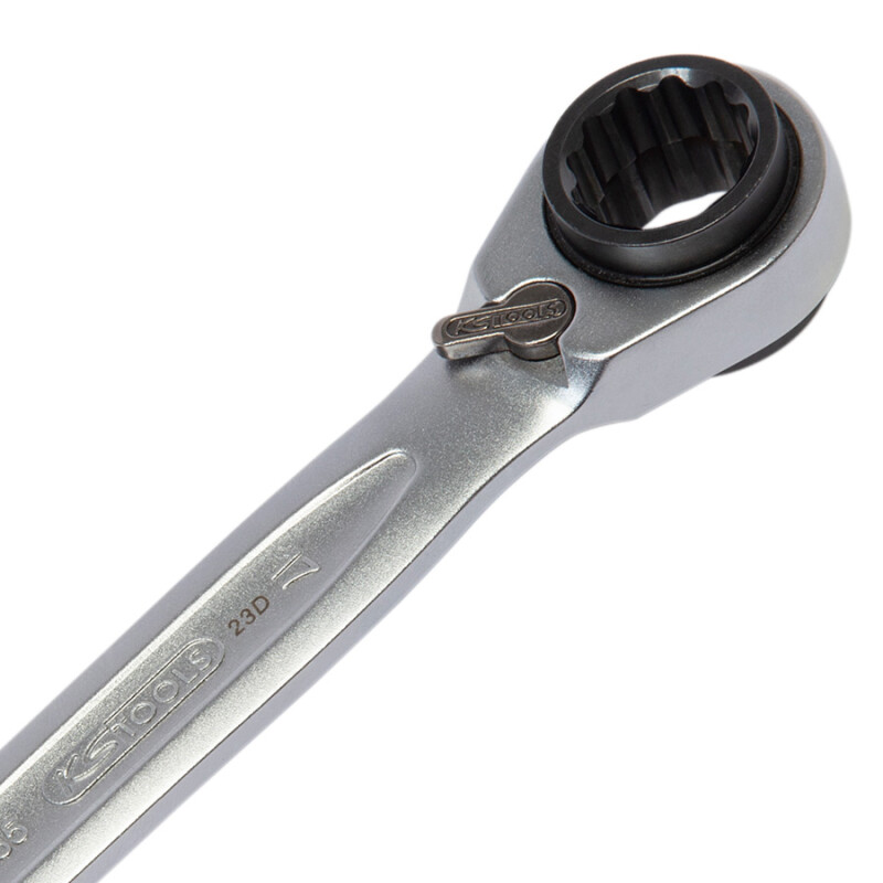 4 in 1 GEARplus Reversing Double Ratchet Ring Spanner, 8x10+12x13mm