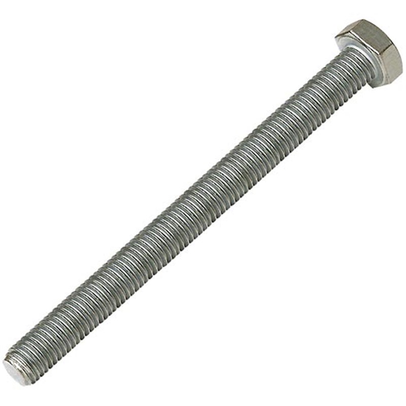 M8 x 100 Plated High Tensile Set Screws (Pk 20)